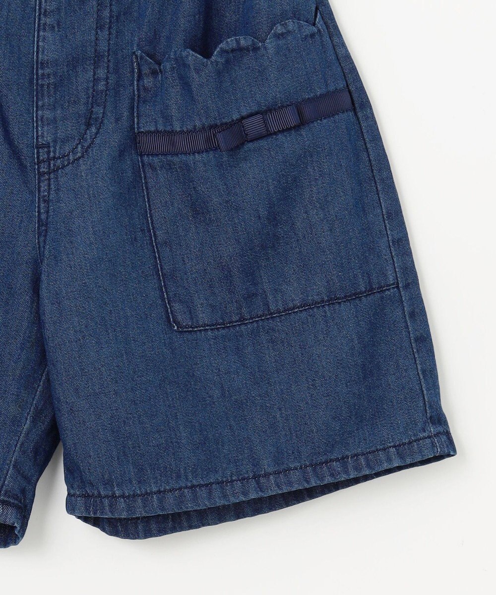 組曲 KIDS 【110-140㎝】デニム ショートパンツ 