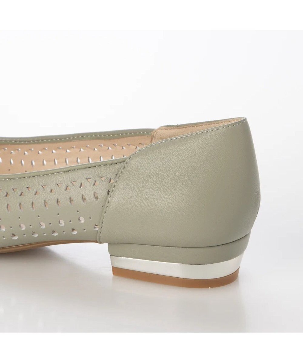 Riz raffinee <Riz raffinee>カットワークフラットパンプス 