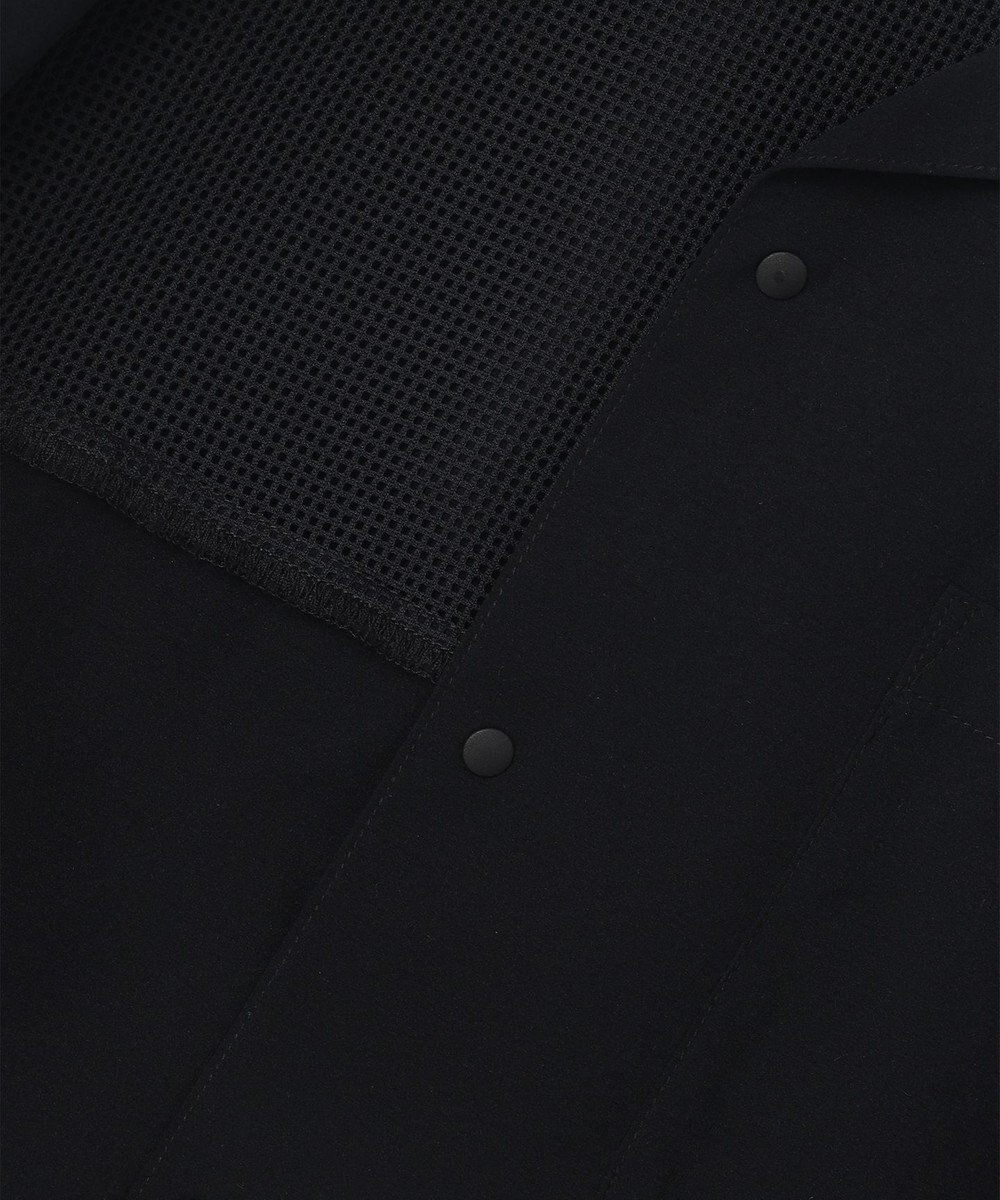 PW CIRCULUS 【MEN】【ストレッチ / 通気性】ロゴ オープンカラー シャツ 