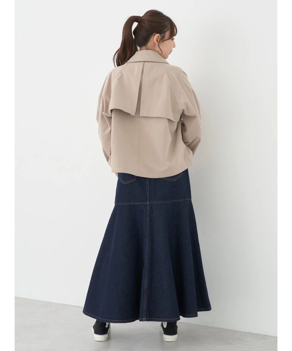 earth music&ecology ショートトレンチコート 