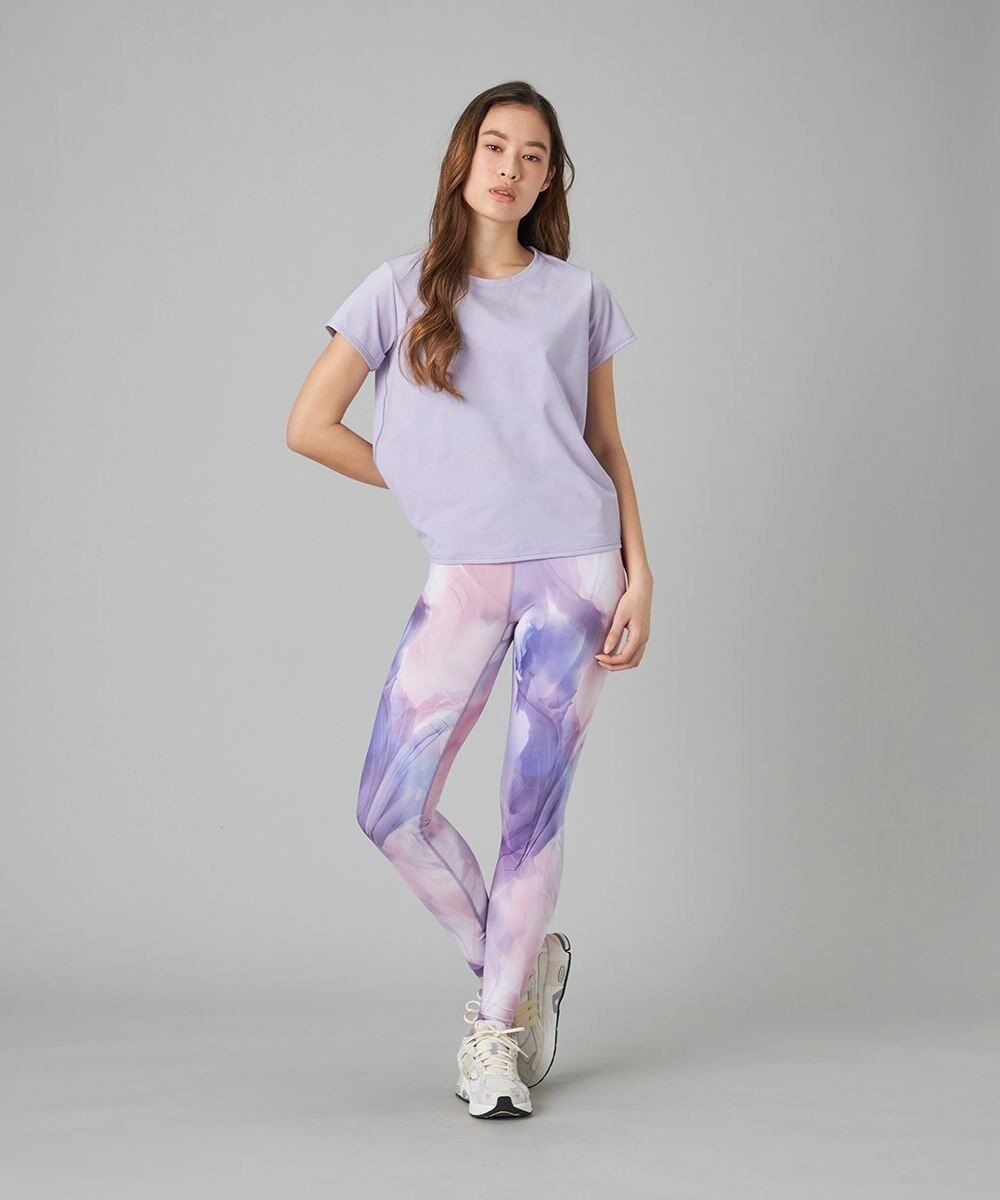 Chacott Chacott BALANCE インクアートプリントレギンス 