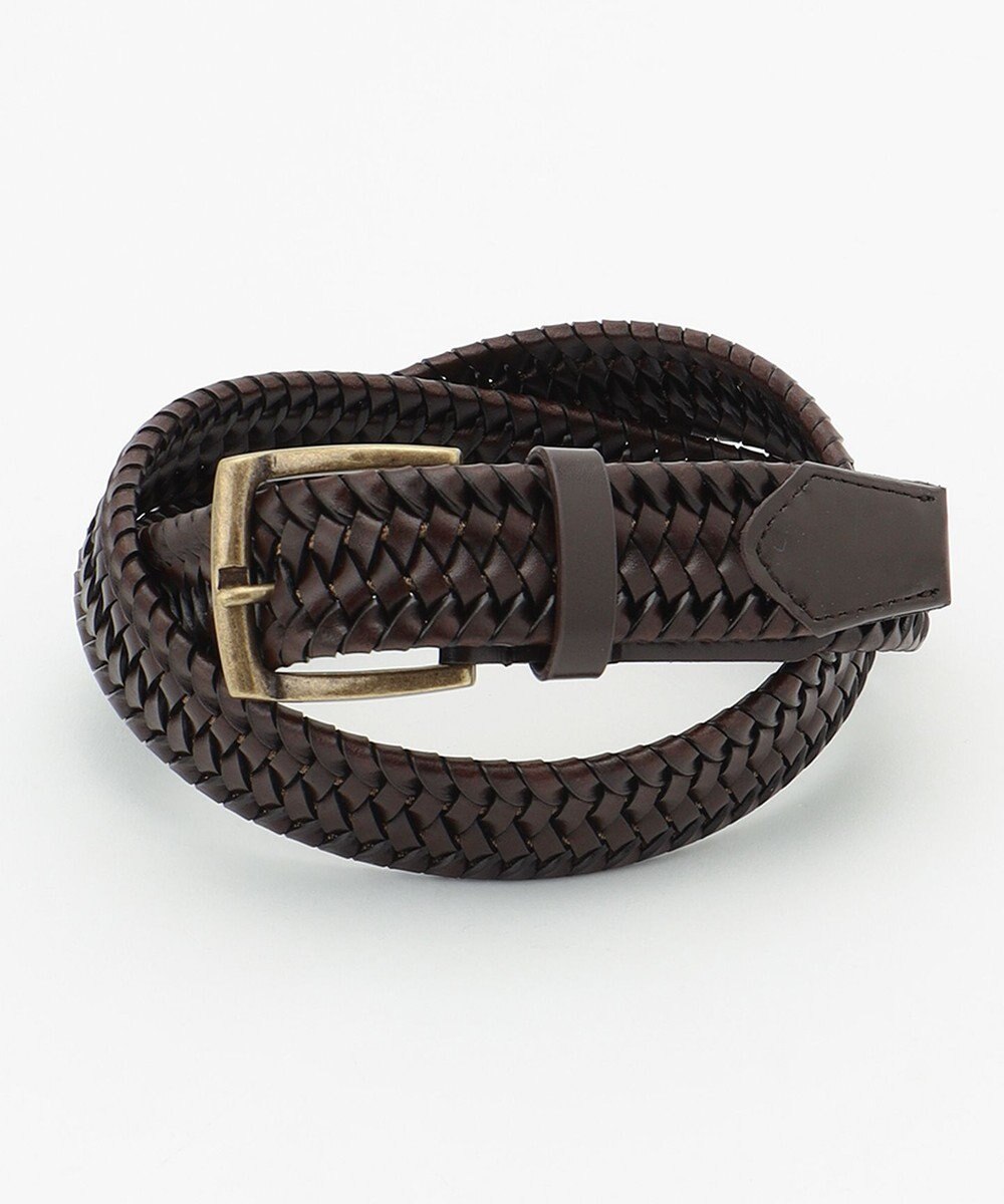 JOSEPH ABBOUD 【伸びる！】ストレッチレザーベルト 