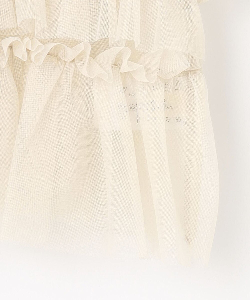 ANY SIS 【Lily Calin】チュールフリルトップス×ドレスセット 