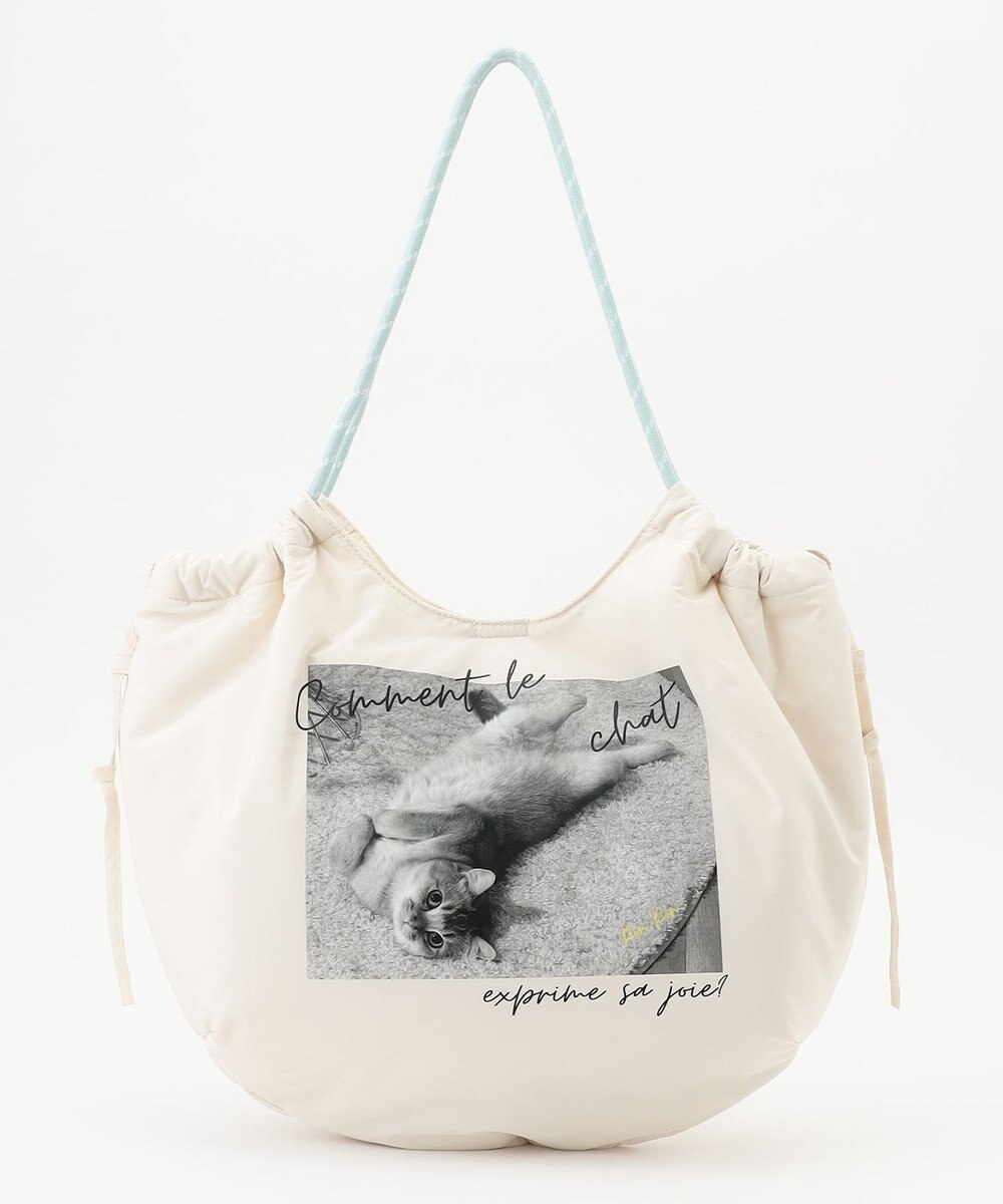 ANY SIS 【貴島明日香さんコラボ】キャットラウンド トートバッグ 