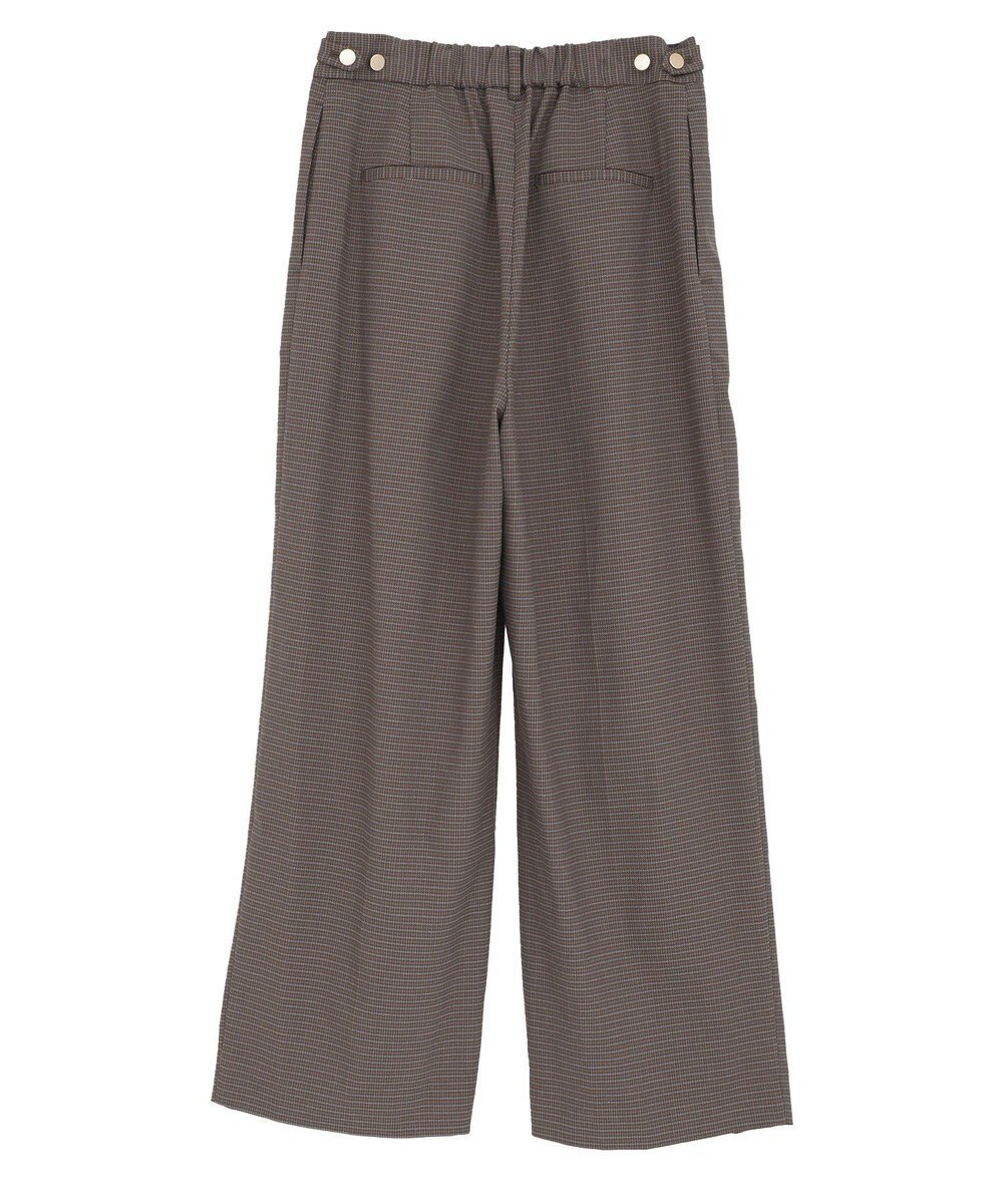 earth music&ecology 【2WAY】ウエストタブタックパンツ 