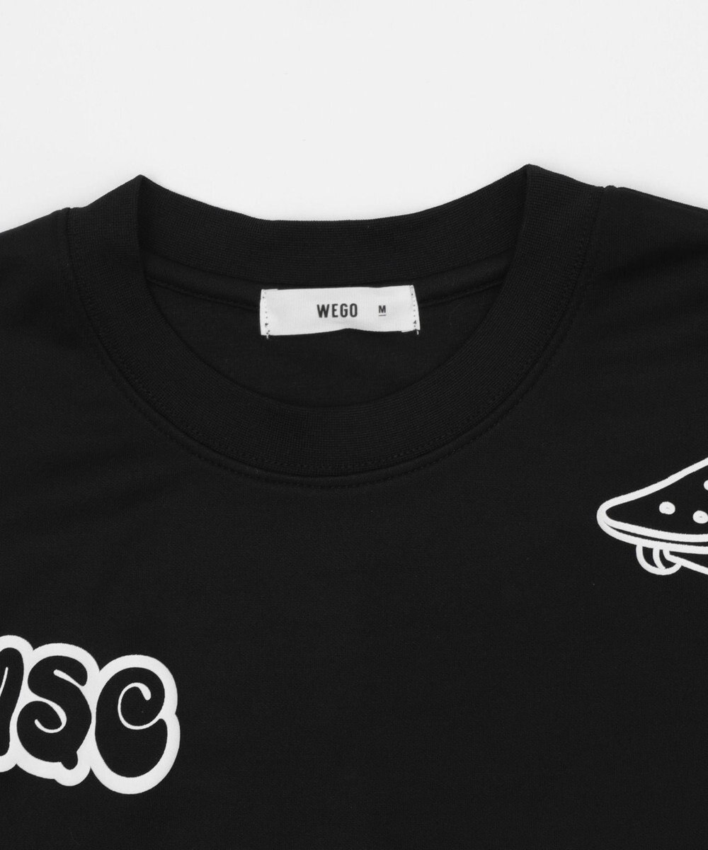 WEGO アクセ付きラフガキグラフィックT（SS） 