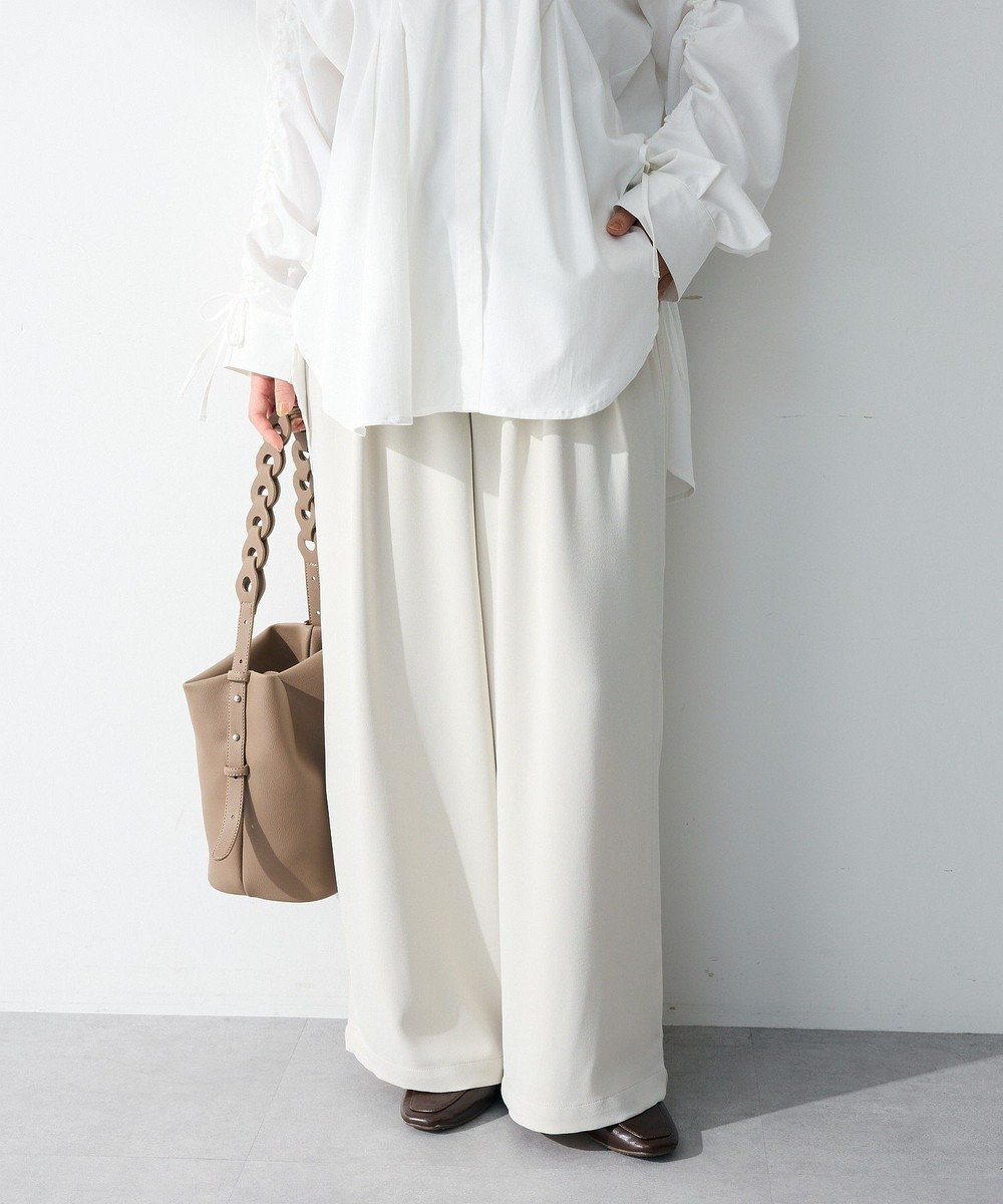 Green Parks シーンレスワイドパンツ 