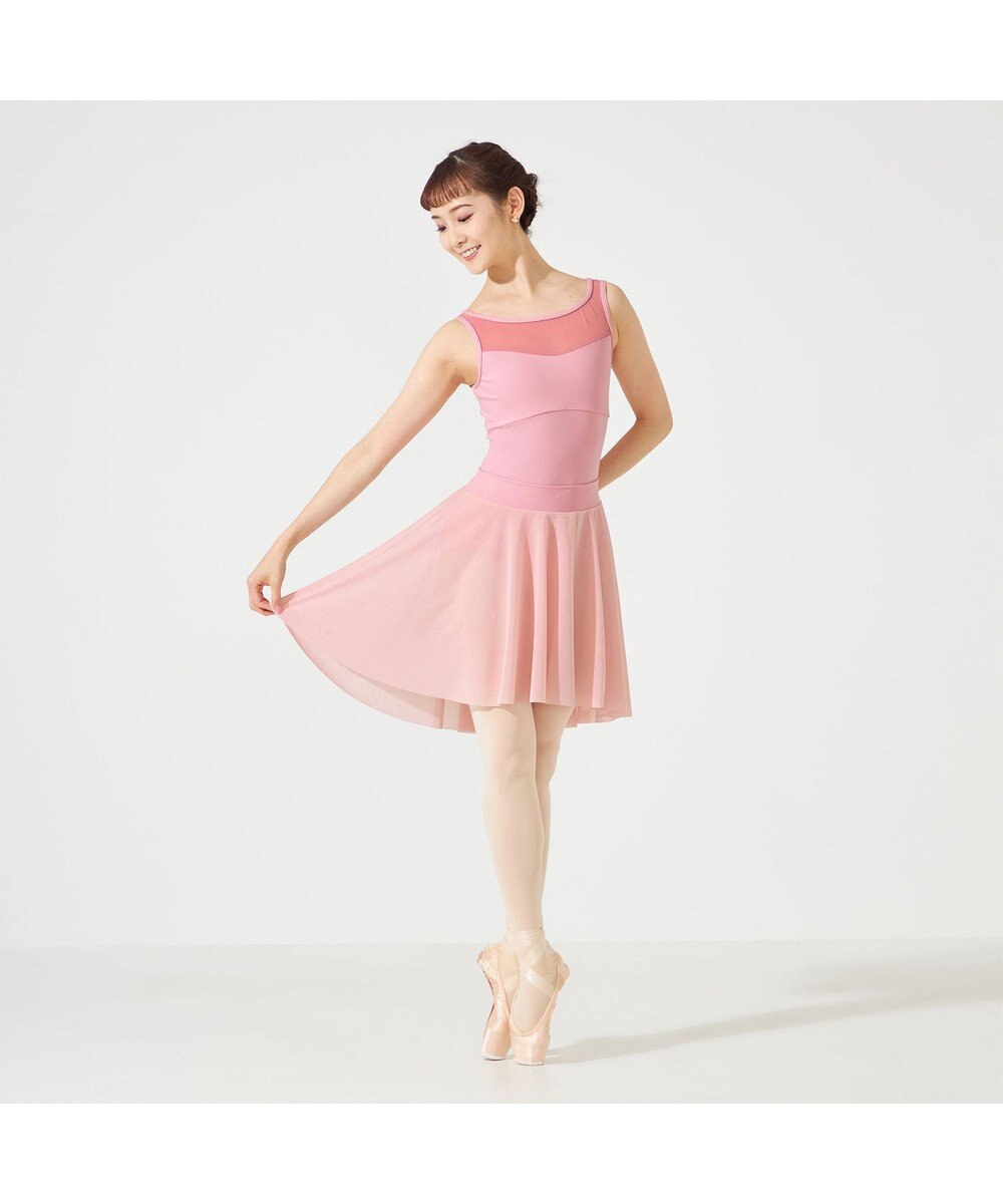 Chacott ノースリーブレオタード 