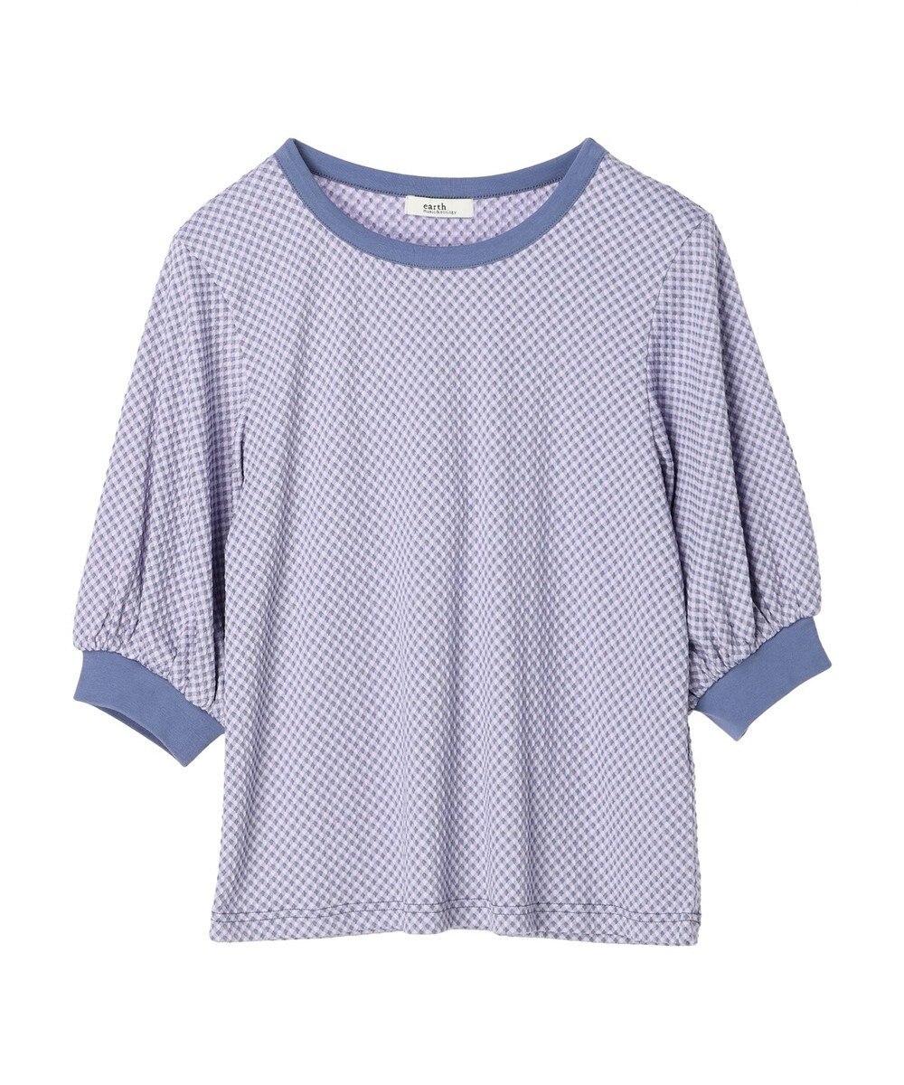 earth music&ecology ギンガムパフＴＥＥ 