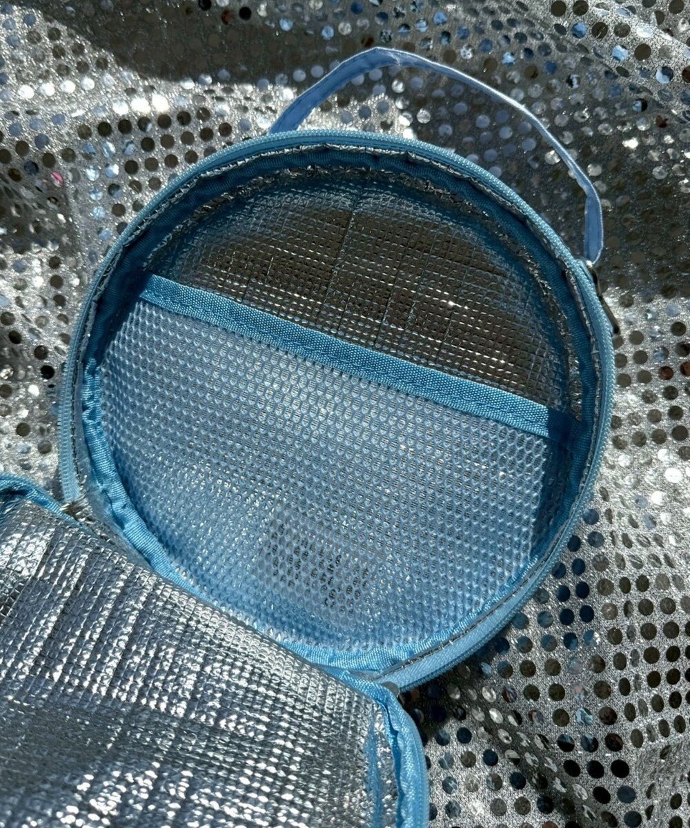 WEGO クリアラメサークルポーチ 