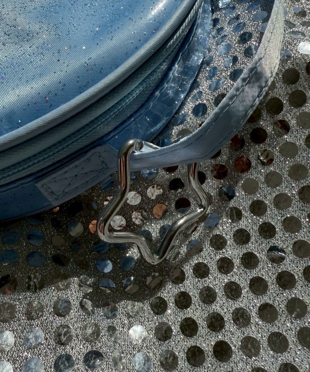 WEGO クリアラメサークルポーチ 