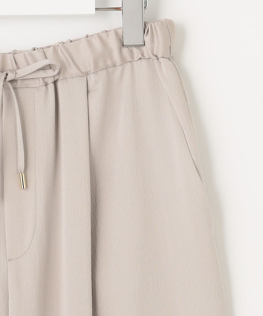 自由区 L 【洗える】チンツサテンタンブラー ワイドパンツ 