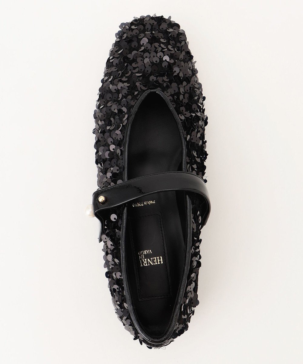 BEIGE， 【好評につき追加生産決定！・一部店舗限定】HENRI EN VARGO / MATHILDE スパンコールメリージェーン 