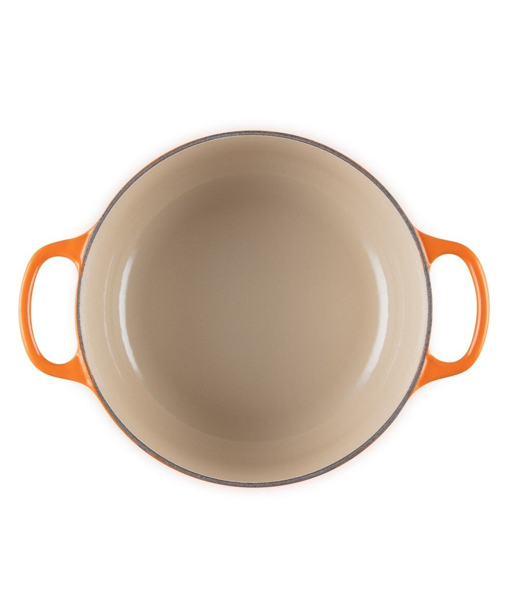 YAMATO テーブル＆キッチン 【ル・クルーゼ】シグニチャー ココット・ロンド 20cm  オレンジ 