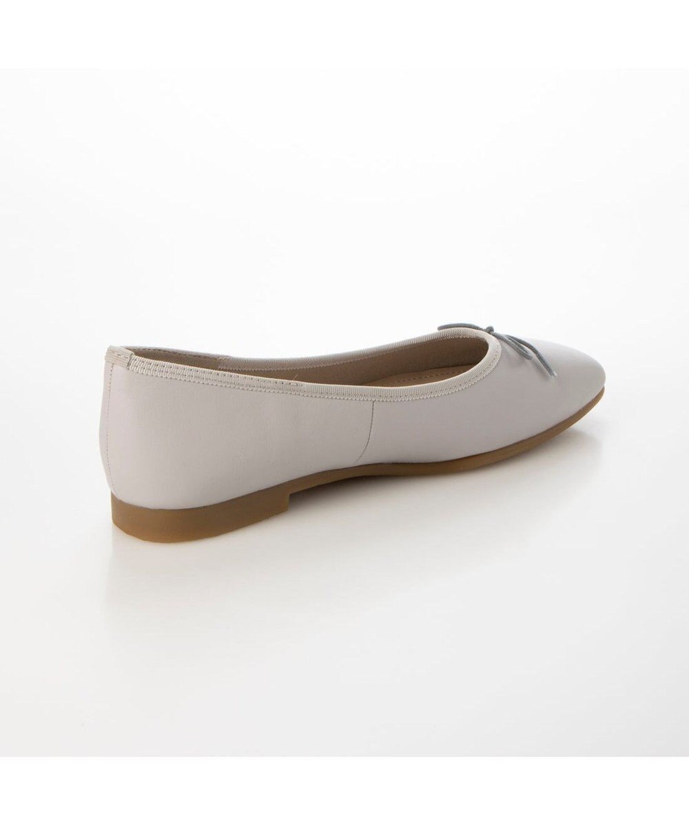 ing <ing>【WEB限定】スクエアトゥバレエシューズ 