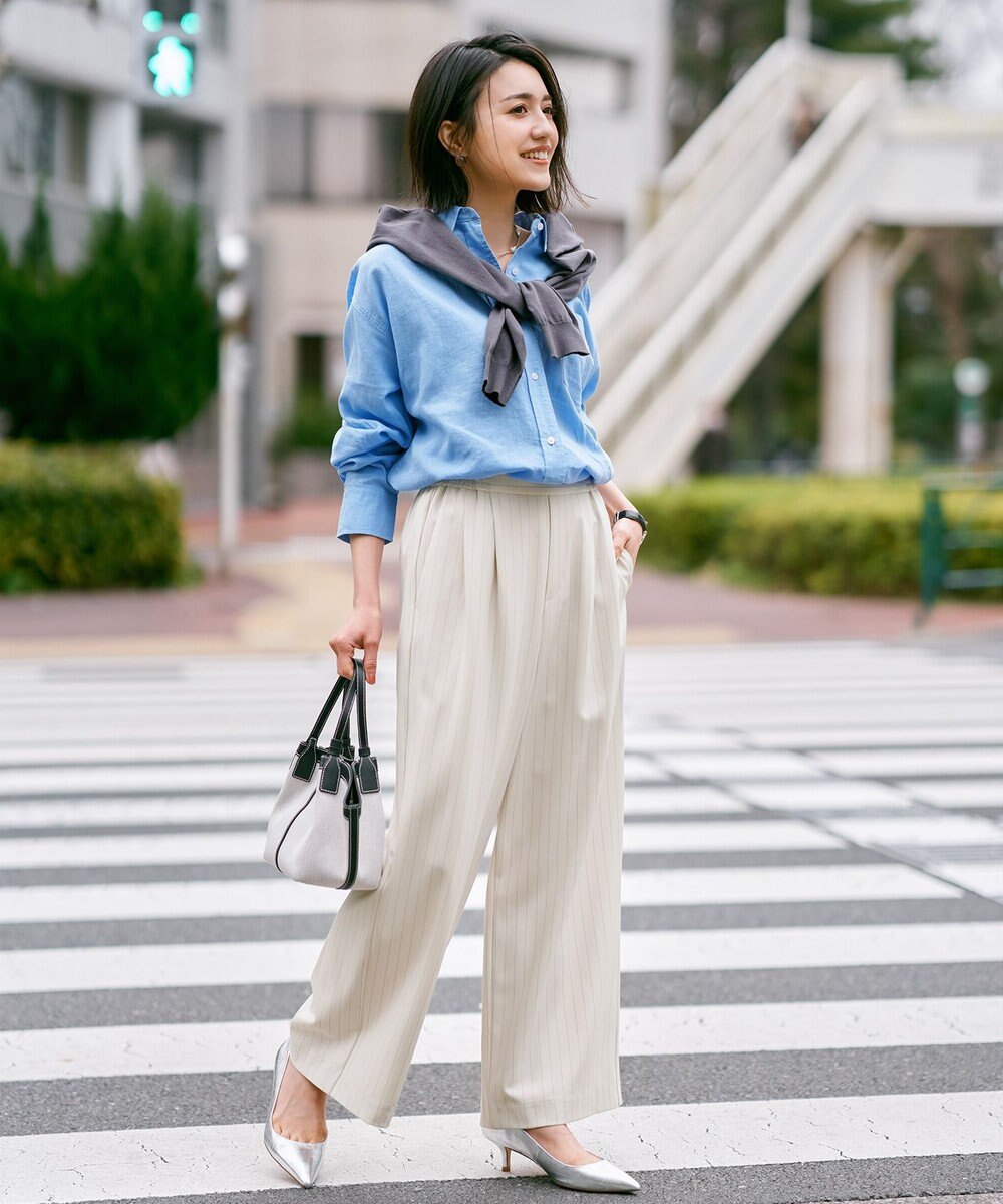 ANY 【Sサイズあり】ヨーロピアンリネンオーバーシャツ 