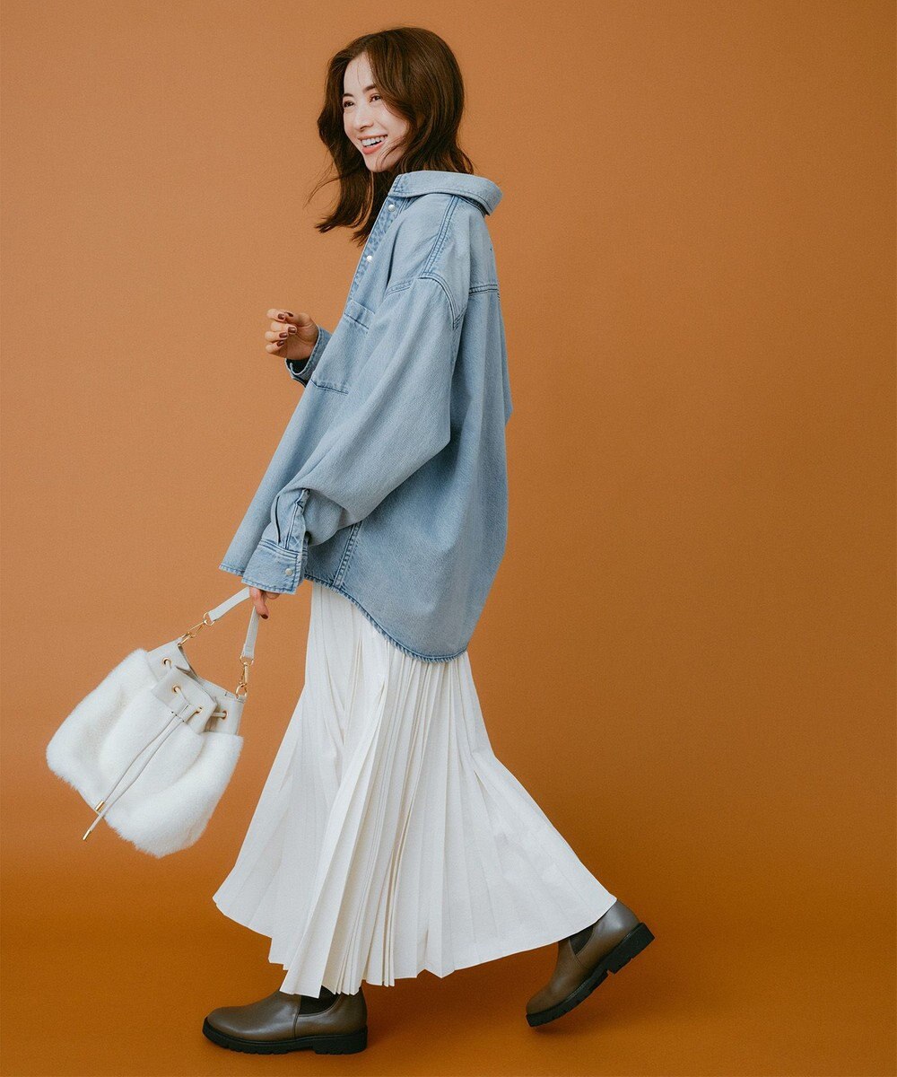 uncrave 【upper hights × uncrave】THE SENSE uncrave デニムシャツ 