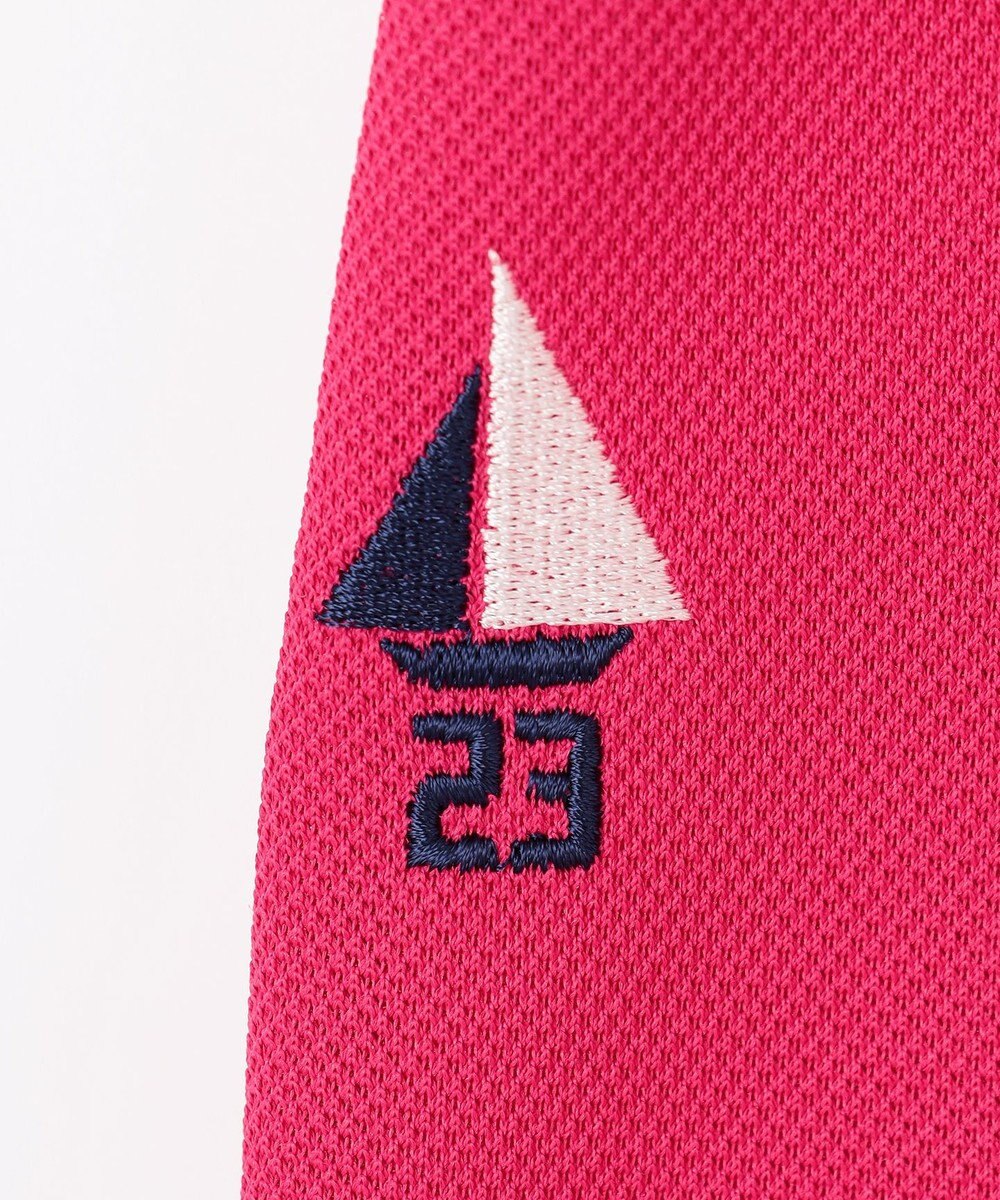 23区GOLF 【WOMEN】エイトロックカノコ カラーポロシャツ 