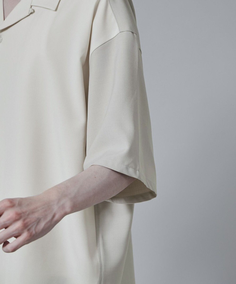 WEGO カラーブロックオープンカラーシャツ（S） 