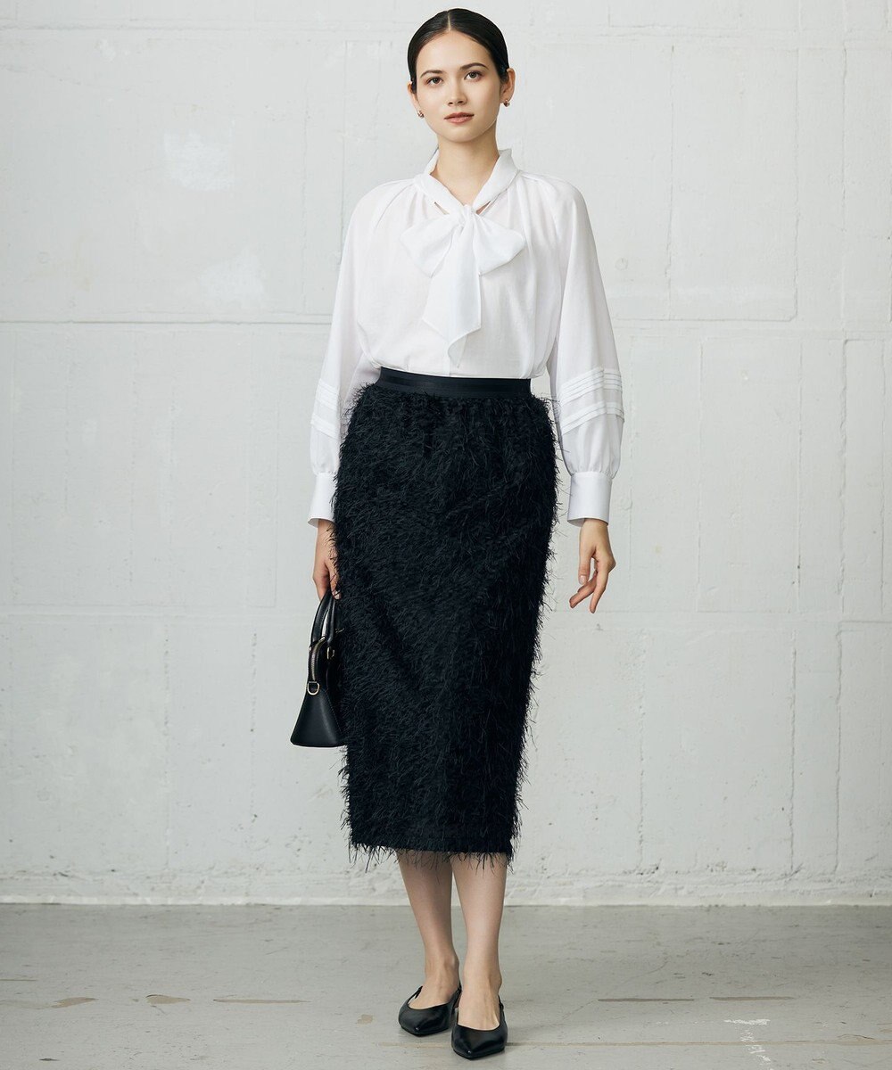 自由区 L 【カタログ掲載】フェザージャカード スカート 