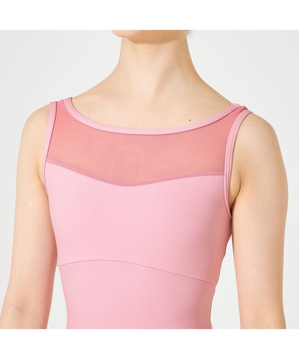 Chacott ノースリーブレオタード 