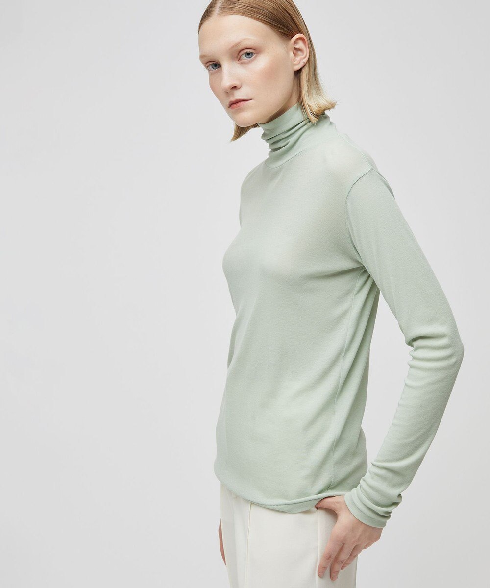 BEIGE， SORE / ハイネックカットソー 