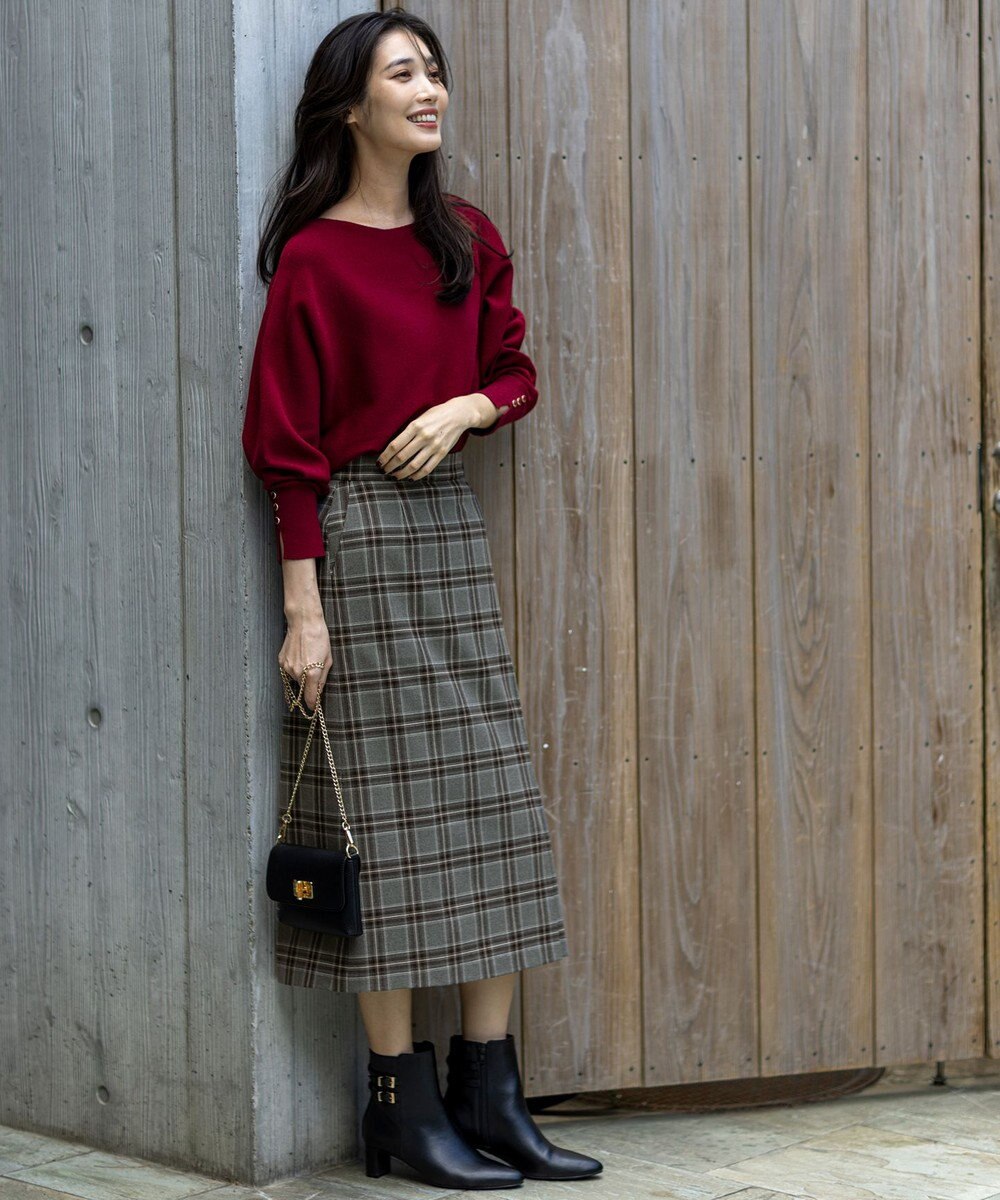 ANY SIS CICA加工 ビューティドルマン ニット 