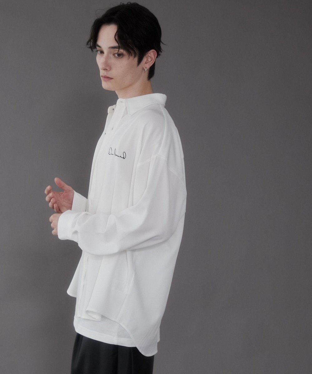 WEGO アムンゼンワンポイントBIGシャツ（LS） 