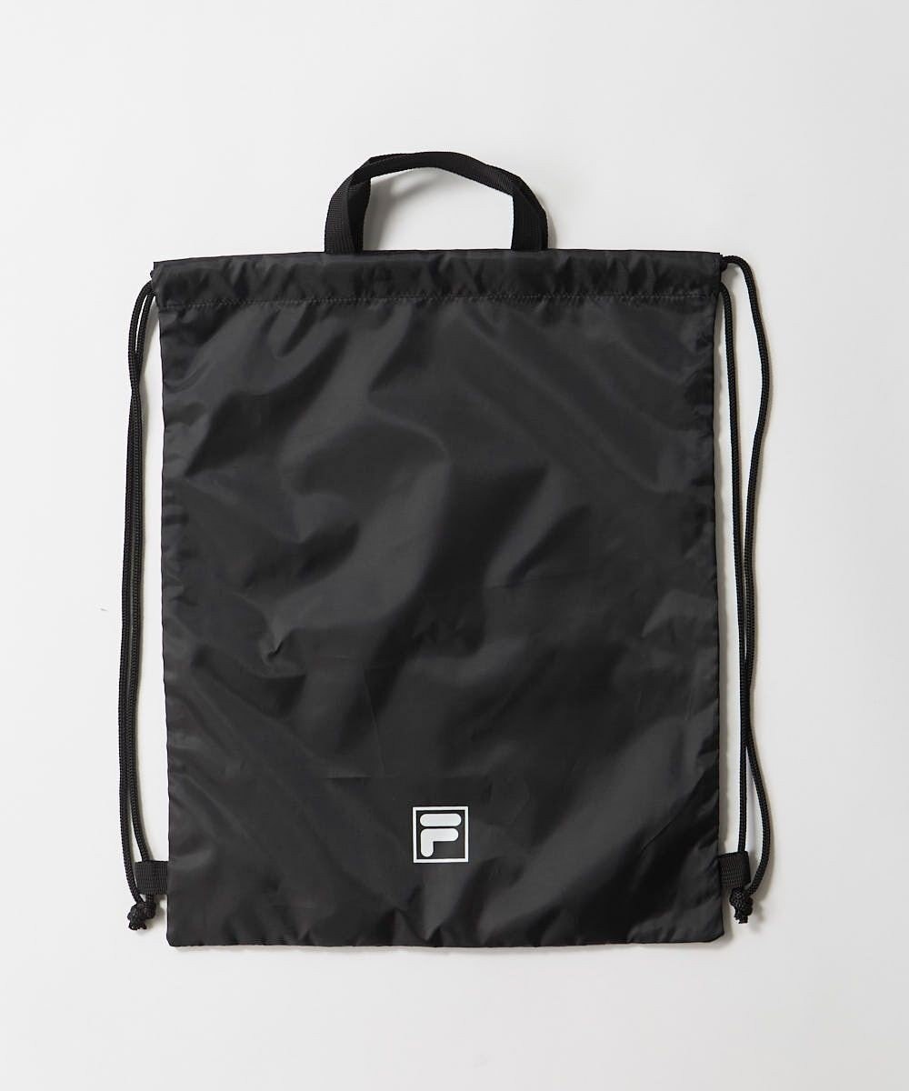 OP／FILA 【FILA】ロゴ入りナップサック&タオルセット 