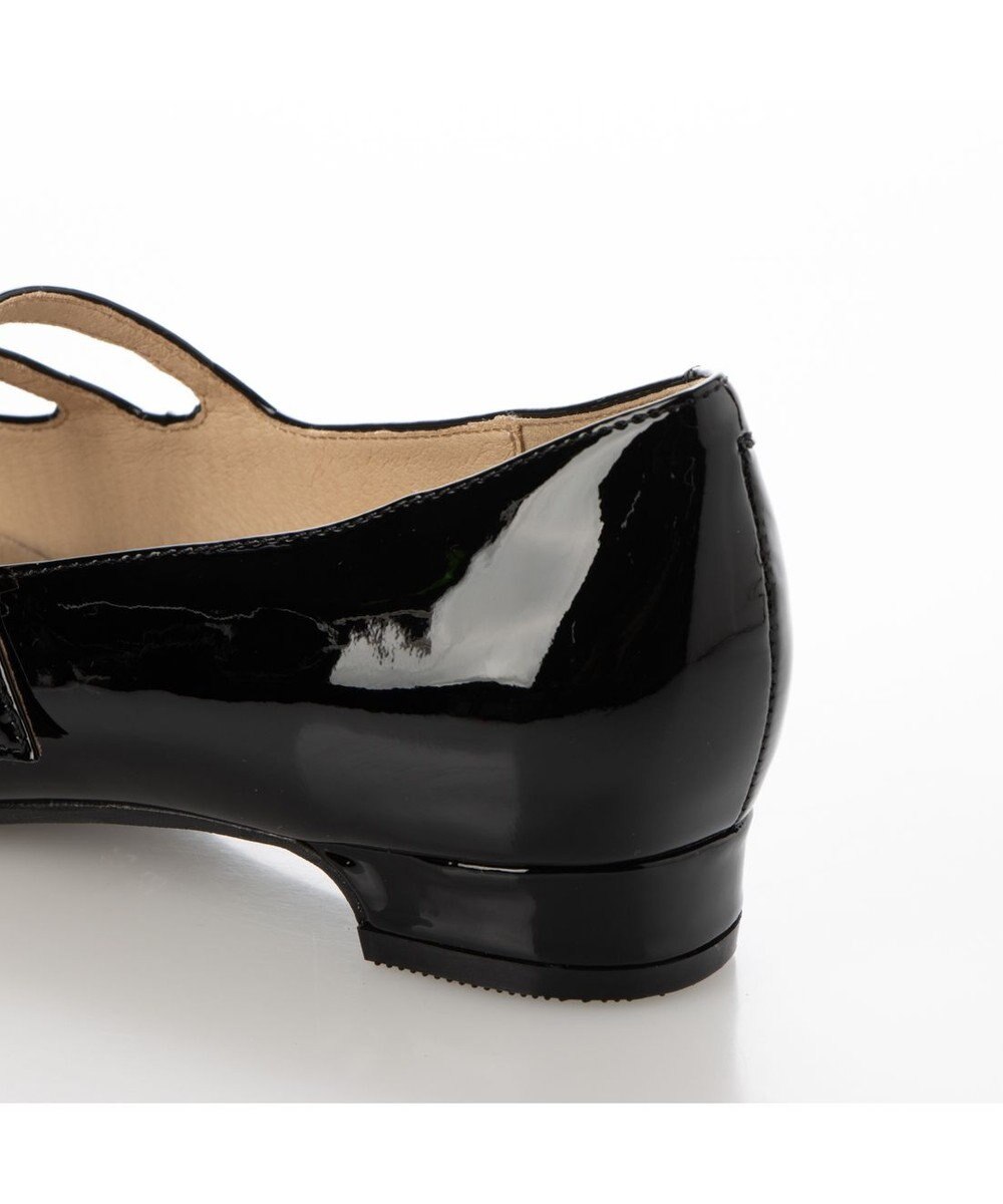 ing <ing>ダブルストラップフラットシューズ 