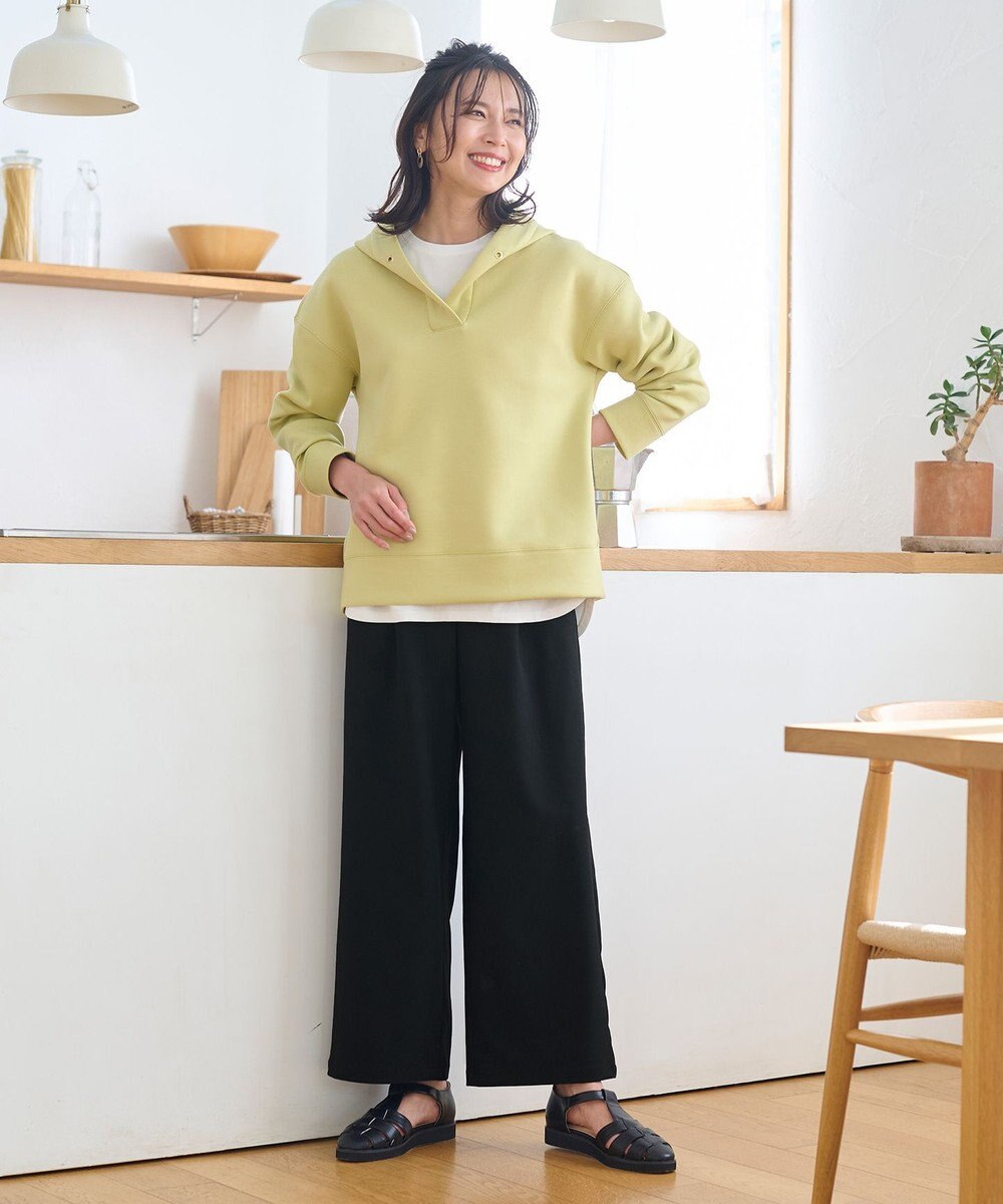 ANY L 【洗濯機可・UVケア】ビューティベーシックロングＴシャツ 