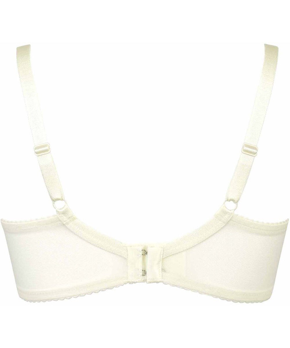 WACOAL 【リボンブラ 脇すっきり】 ブラジャー 脇高設計 着やせシルエット 谷間をメイクしてキープ Gカップまで対応 大きいサイズ レディース BRB433 /ワコール 