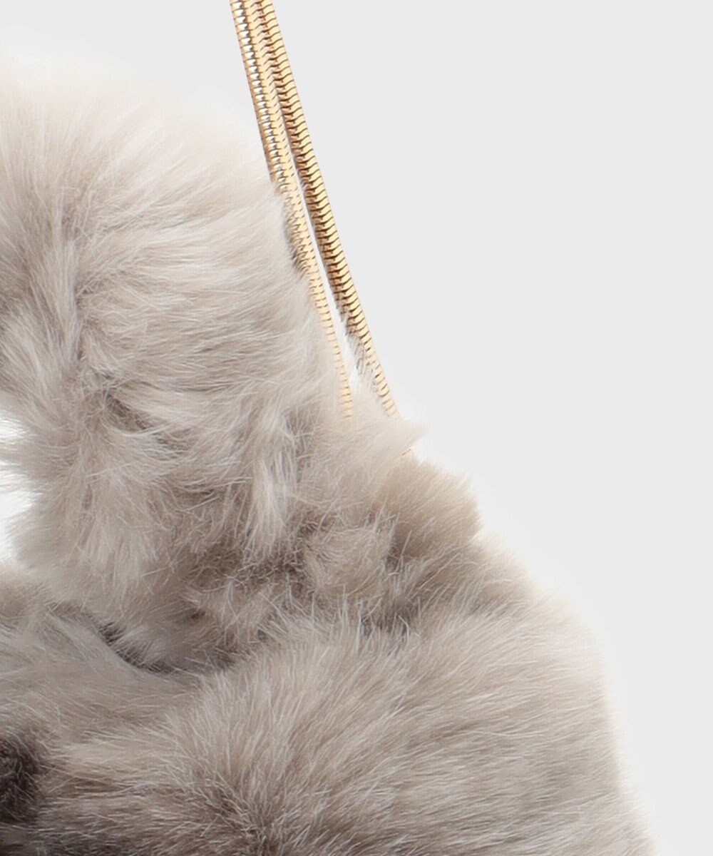 GRACE CONTINENTAL a point etcフェイクファーミニバッグ 