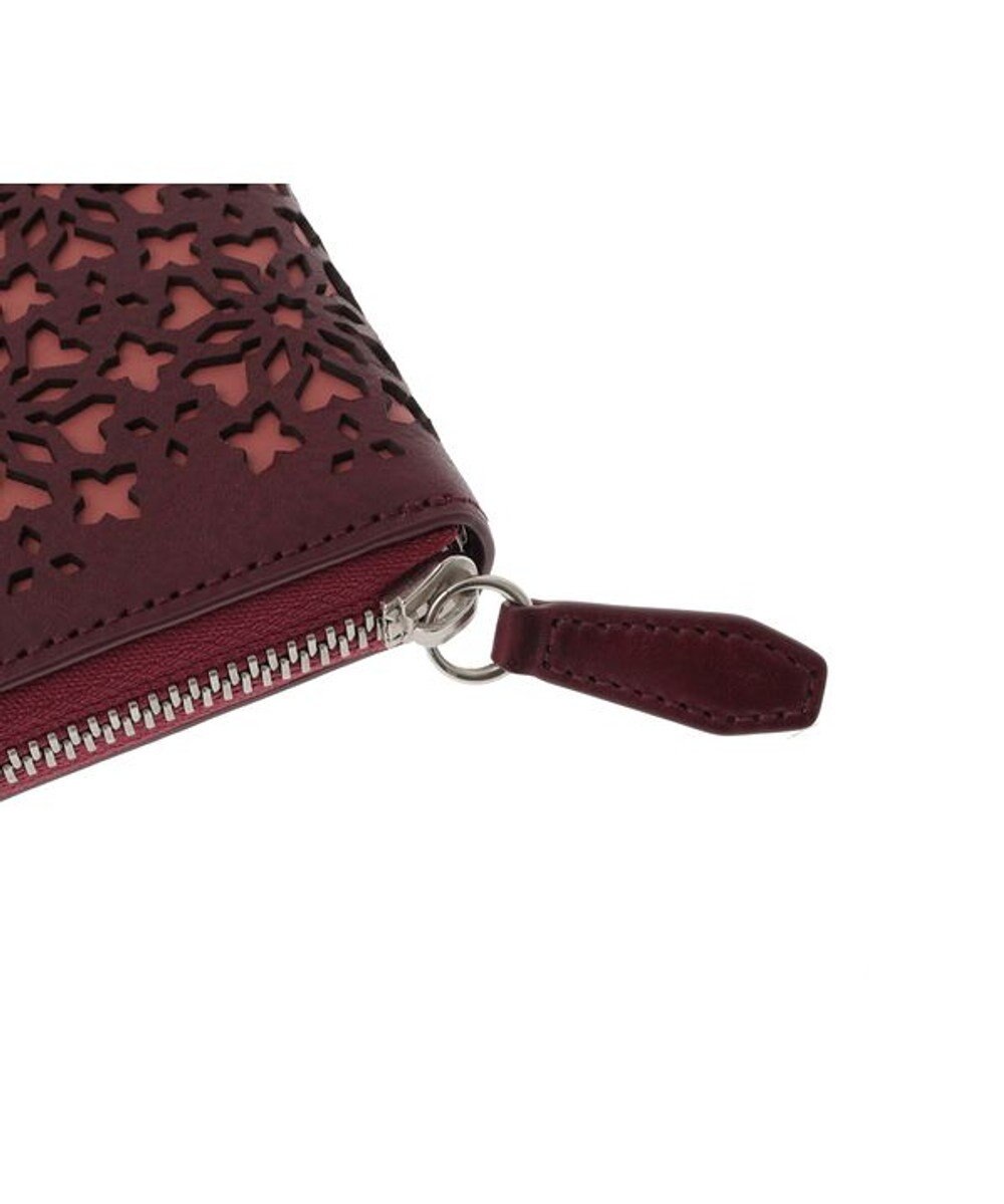 genten カレイド ラウンド長財布 