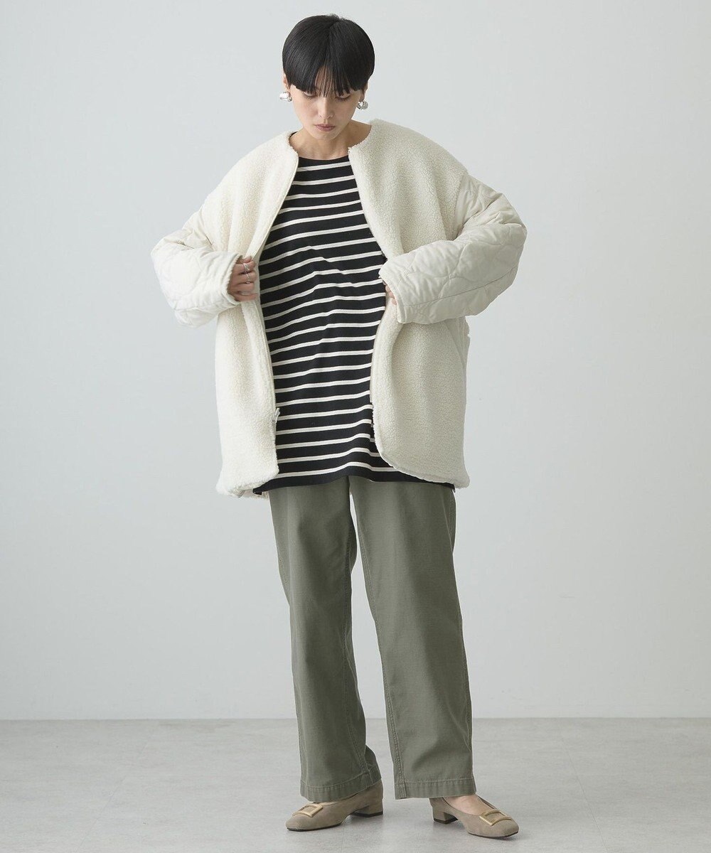 AMERICAN HOLIC ボーダーカットＢＩＧプルオーバー 