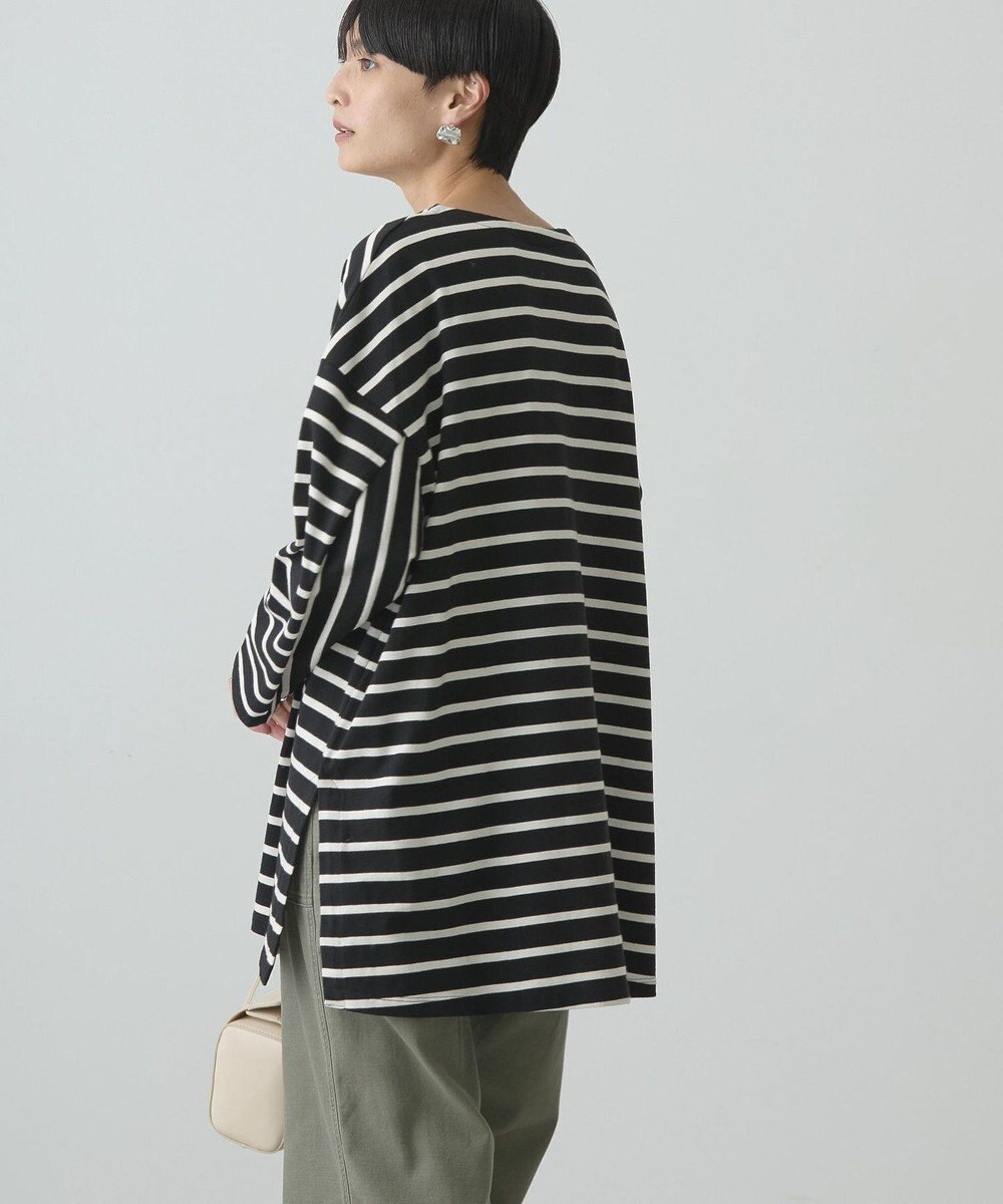 AMERICAN HOLIC ボーダーカットＢＩＧプルオーバー 