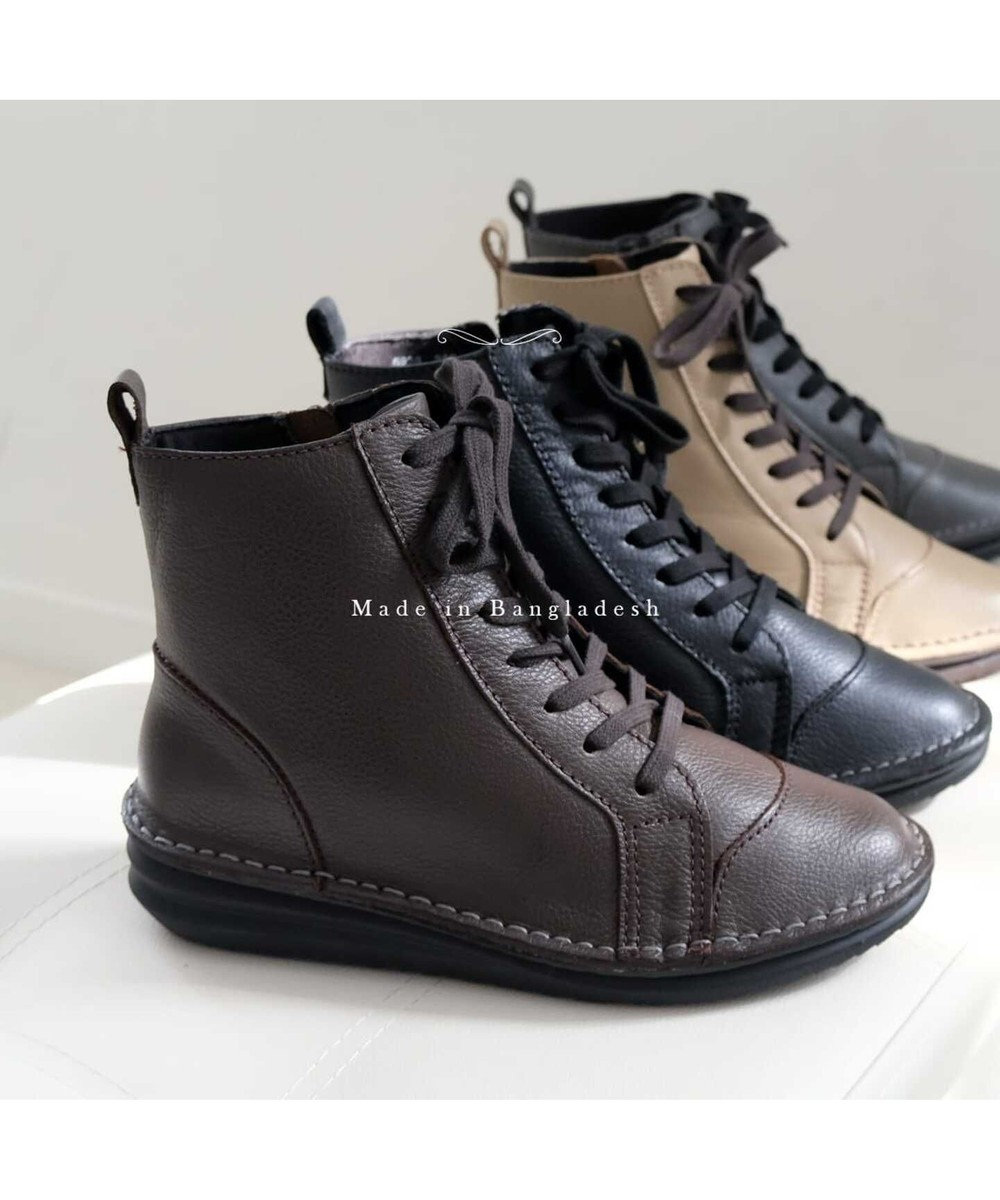 Pointer 本革軽量ブーツ レディース 