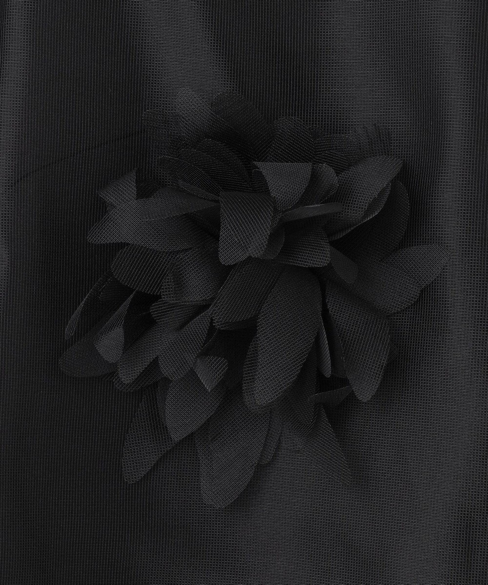 GRACE CONTINENTAL メッシュフラワートップ 