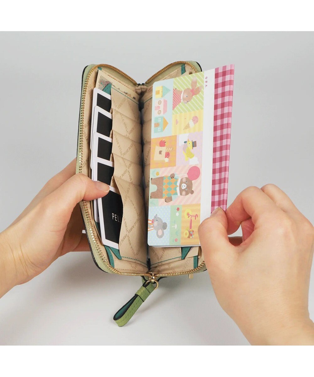 PELLE BORSA ラウンドファスナー長財布 Fine Goods フィーネグッズ 5452 