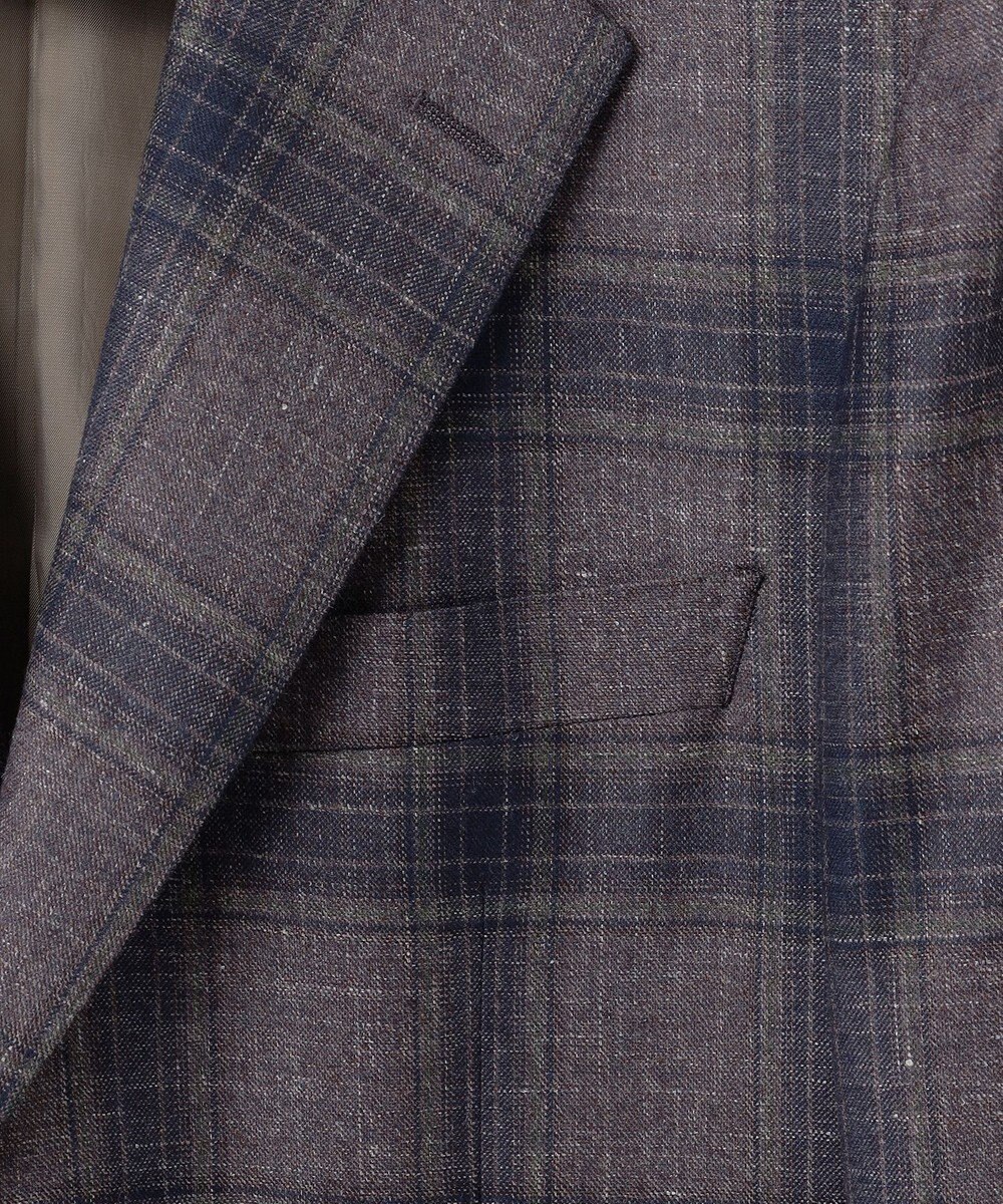 GOTAIRIKU 【DELFINO】シルクリネンライトツイード ジャケット 