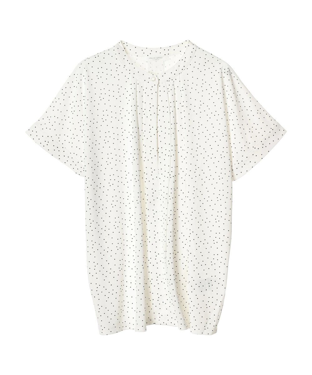 Green Parks ２ｗａｙ　フレンチスリーブ釦付ブラウソー 