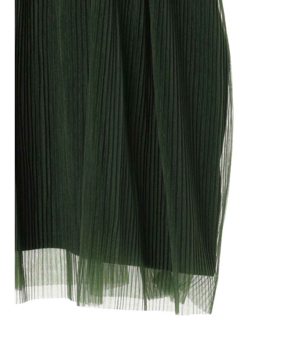 Green Parks プリーツチュールドッキングプルオーバー 