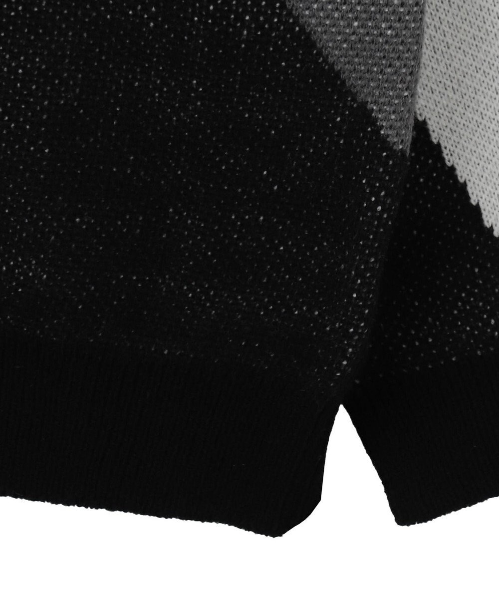 WEGO サガラロゴ配色BIGニットプルオーバー 