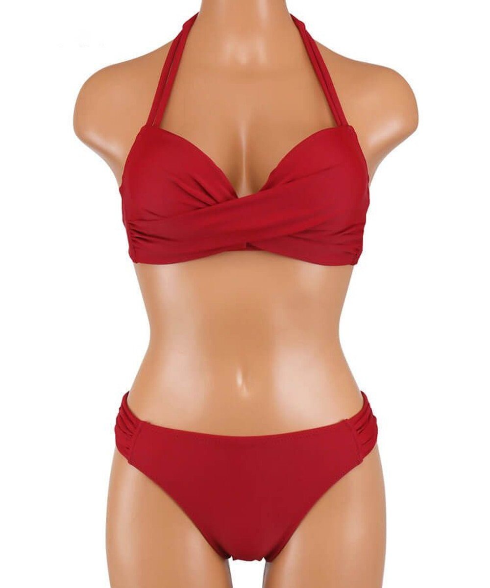 San-ai Resort（三愛水着楽園） 軽い着け心地でしっかり盛れる【楽盛り水着】　ワイヤービキニ 