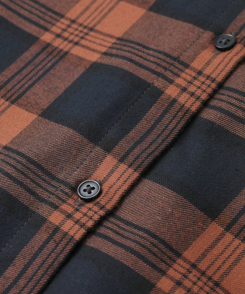 AMERICAN HOLIC チェックフードシャツ 