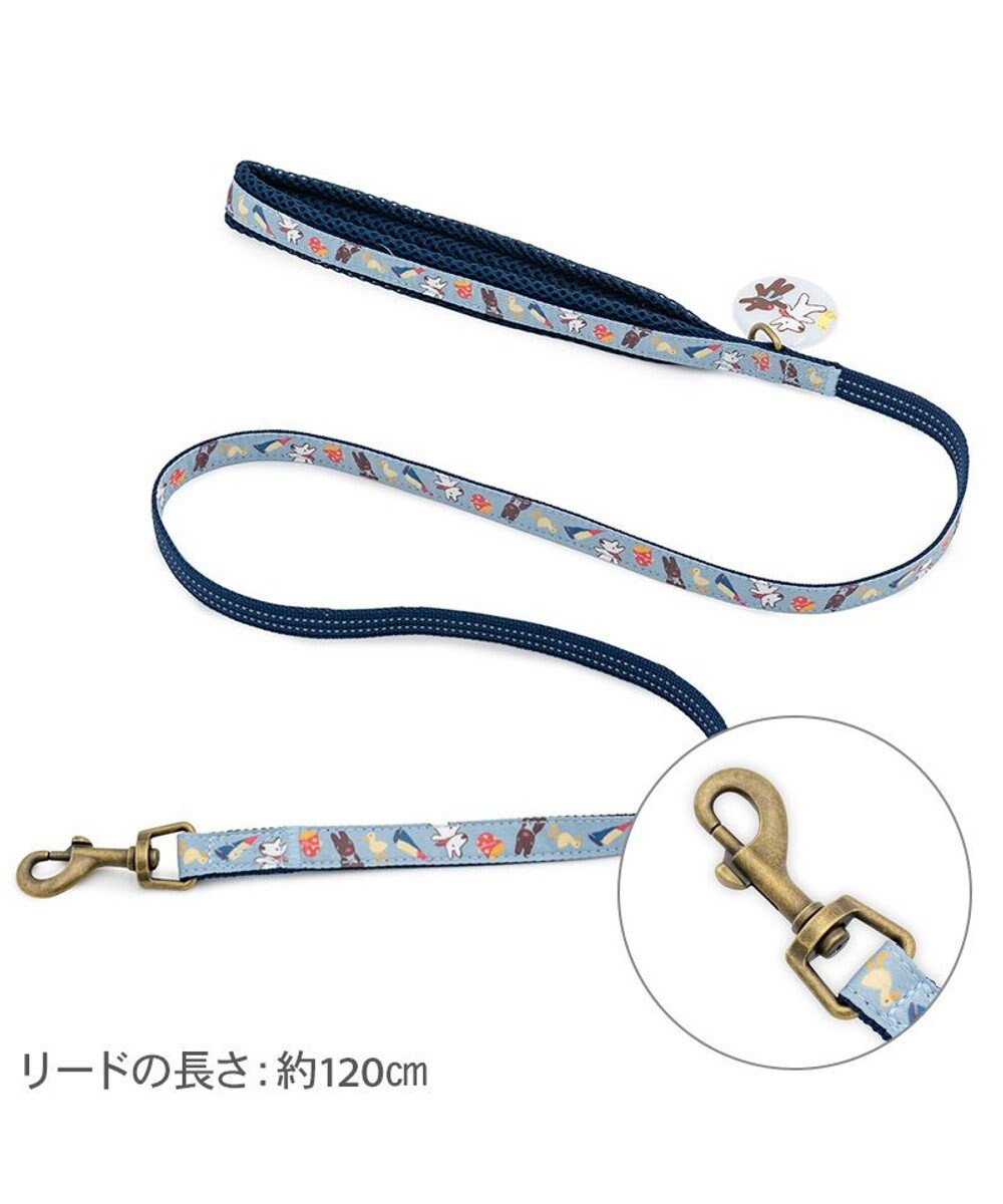 PET PARADISE リサとガスパール 刺繍柄 リード ４Ｓ～３Ｓ 