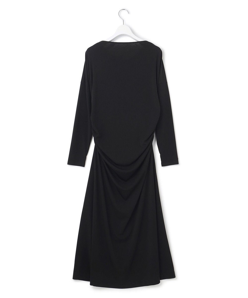 23区 【APPLAUDIR】トリアセドライスムース ドレープドレス 