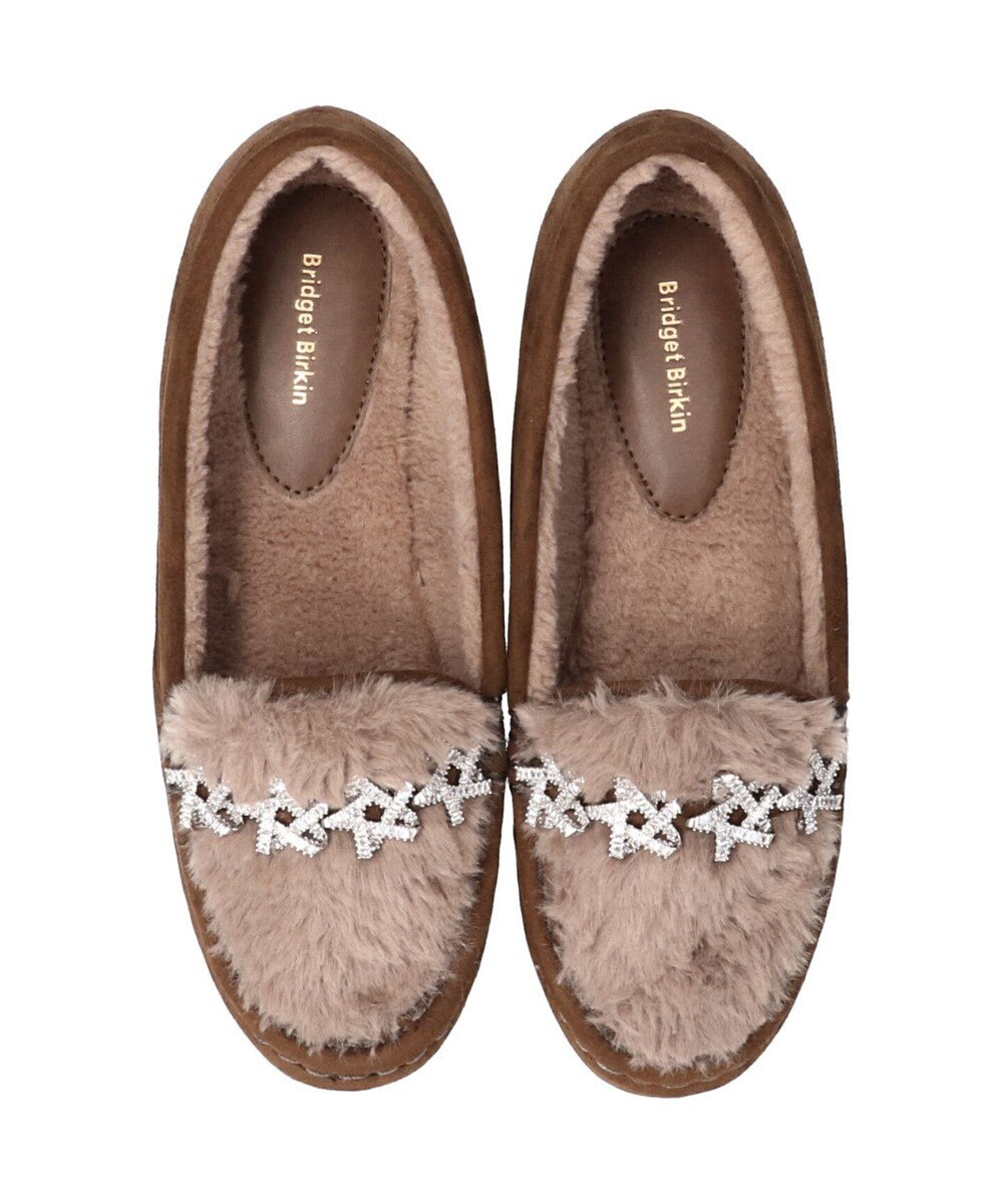 Bridget Birkin 【Bridget Birkin】ラインスタームートンシューズ 