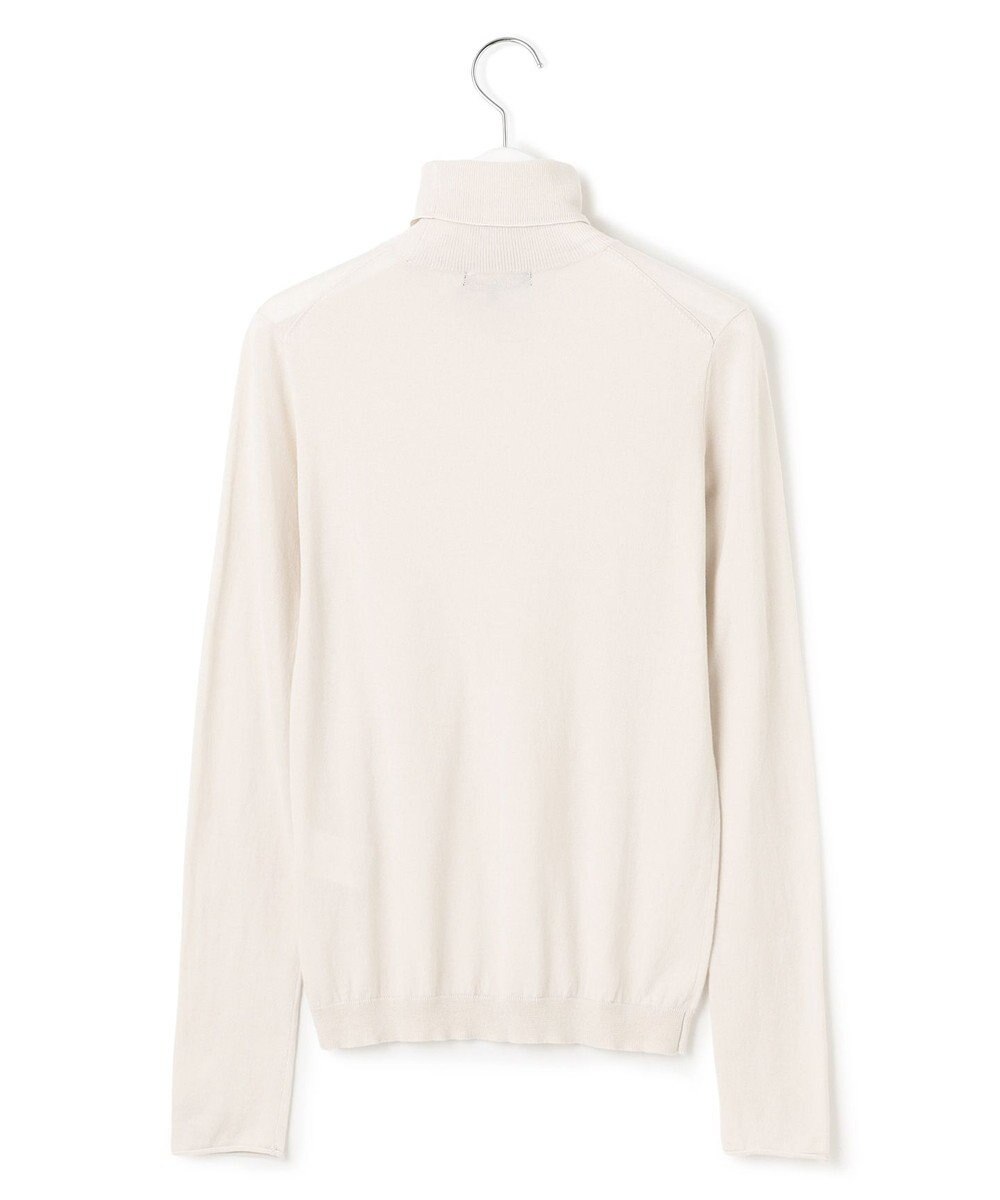 23区 S 【CLASSY.掲載/洗える】スムージーコットン タートルネック ニット 