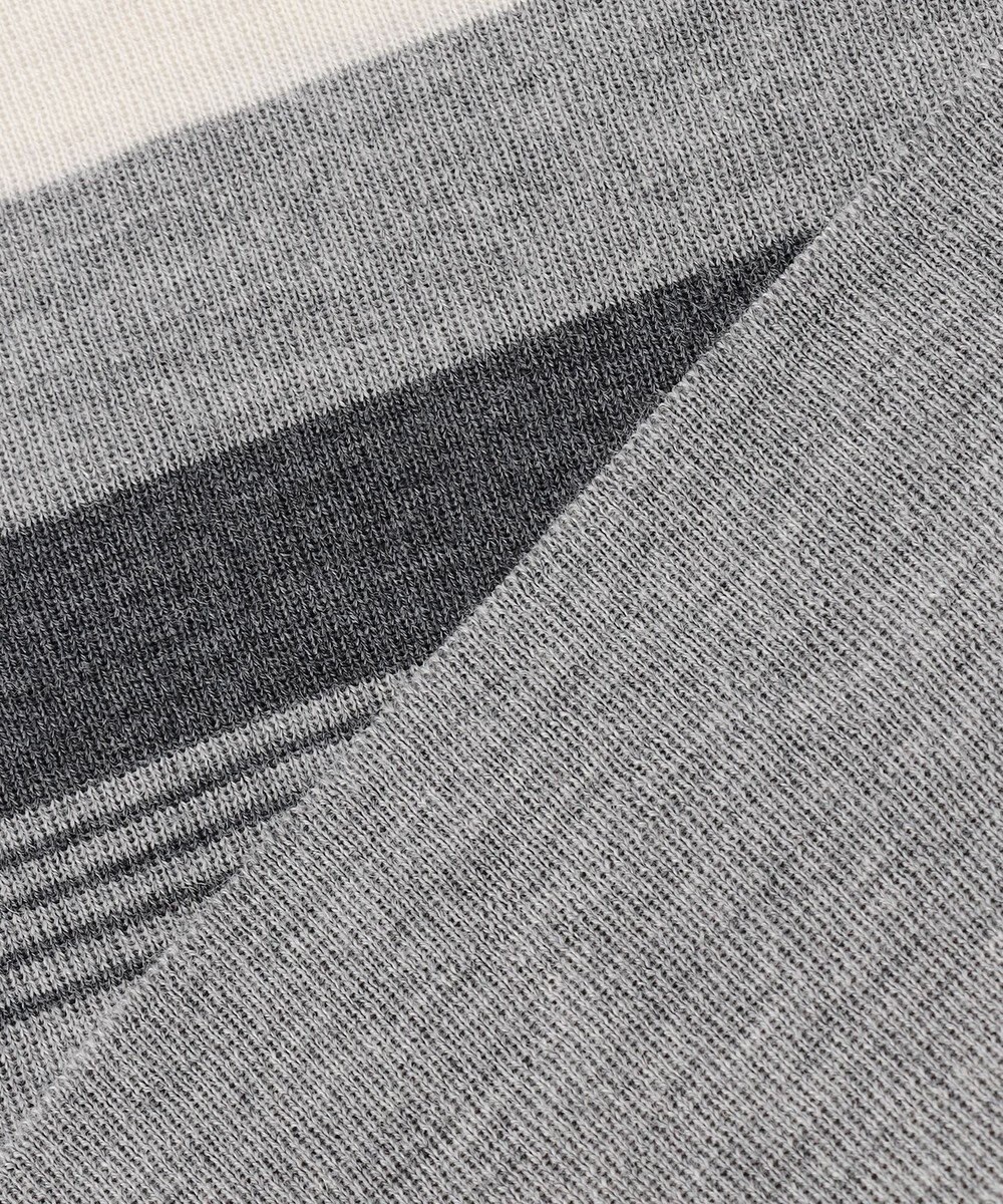 J.PRESS LADIES 【洗える】MULTI PITCH STRIPE ボーダー ニット 